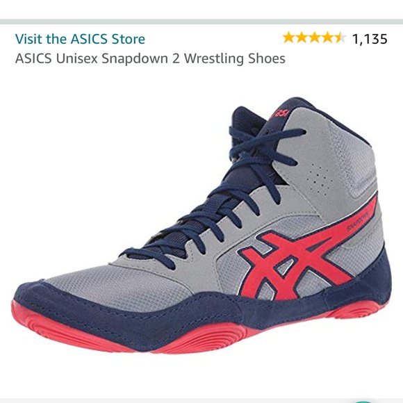asics men's snapdown 2 wrestling shoes